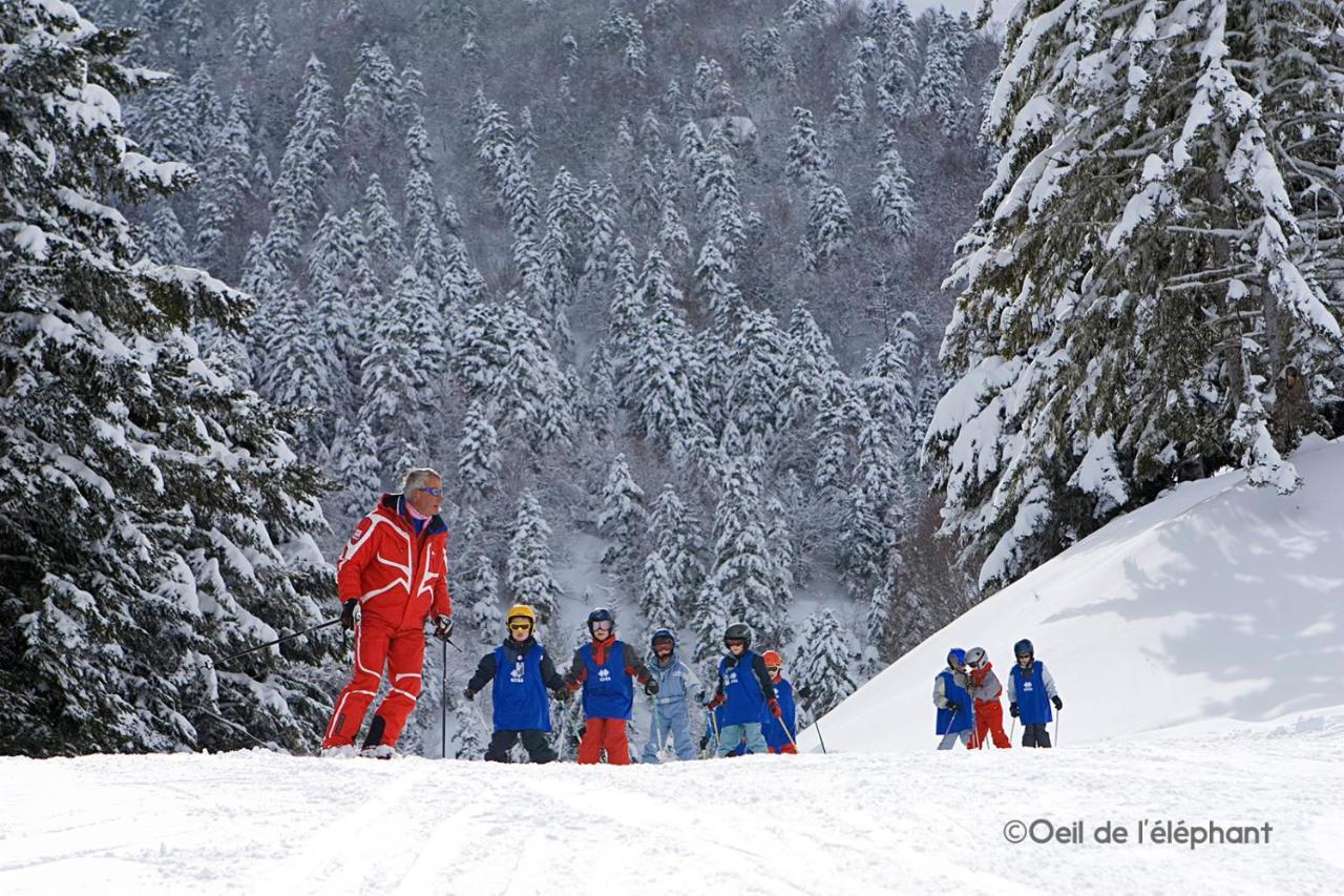 Les Gourgs Blancs - 80M Des Pistes - 6 Personnes Apartamento Génos Exterior foto